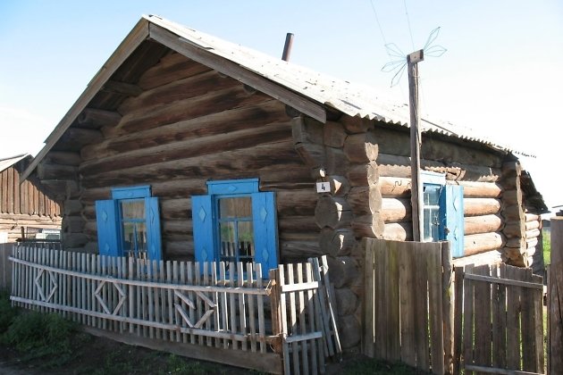 Дом 1807 года постройки в селе Калинино