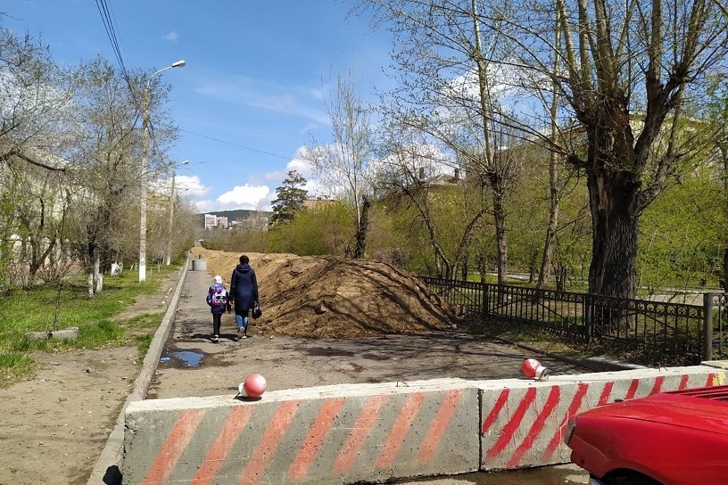 Подрядчики, делающие ремонт теплосетей на Горького в Чите, не имеют соответствующего опыта