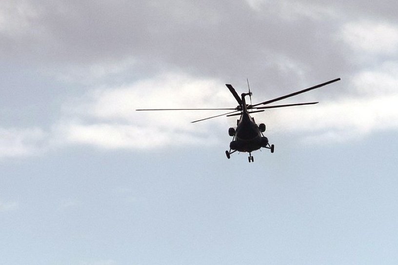 Вертолёт Ми-8 санавиации Приангарья совершил вынужденную посадку в районе посёлка Бохан