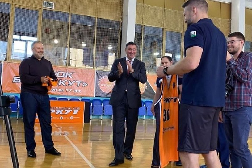 Строительная компания «Энергострой» стала спонсором баскетбольного клуба «Иркут»