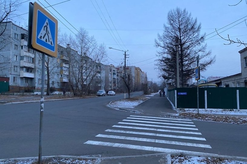 Суд обязал мэрию Читы обновить пешеходные переходы на улицах Шилова и Нечаева