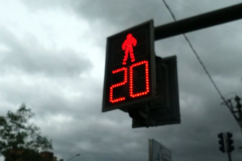 Новый светофор на перекрёстке Ленина — Баргузинская в Чите перенастроят
