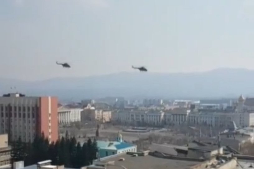Военная авиация совершила полёты над Читой — источники говорят о репетиции парада
