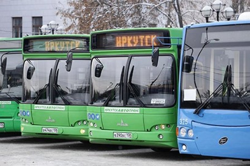 Схемы автобусных маршрутов в Иркутске изменится 3, 5 и 7 мая из-за тренировок парада