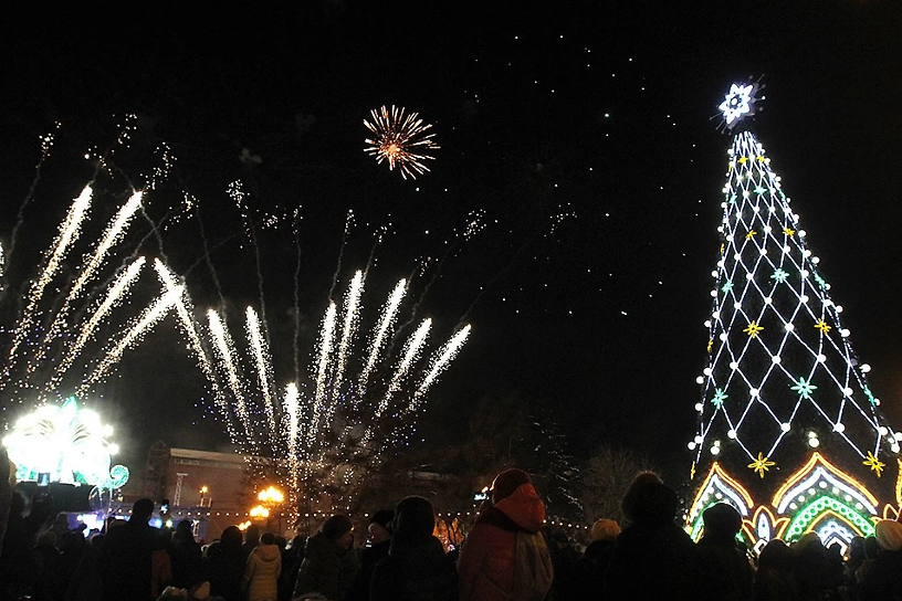 С Новым годом, Иркутск! Онлайн главного праздника в городе