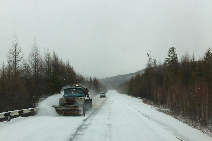 Водителей предупредили о сложных условиях на федеральных трассах в Забайкалье