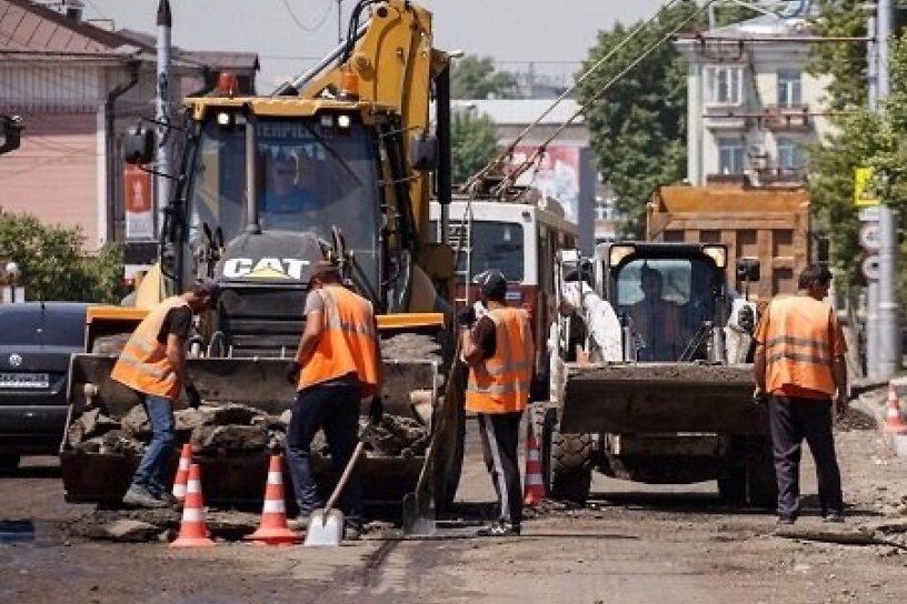 «Городские дороги» назвали примерный график ремонта улиц в Чите