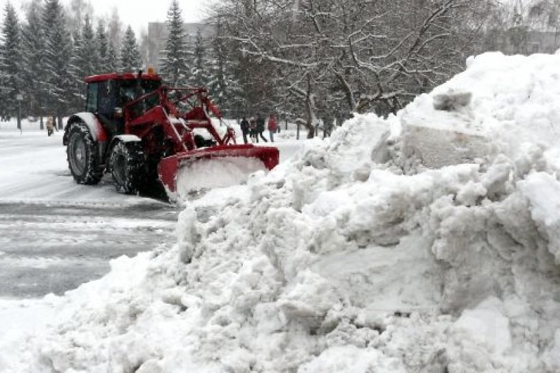 Водителей предупредили о заносах из-за снега в двух районах Забайкалья