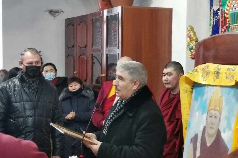 Сити-менеджер Читы поздравил буддистов с наступающим праздником Белого месяца