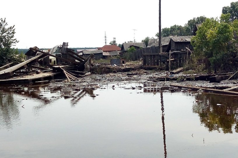 «Россия24» и «Первый канал» выпустили похожие сюжеты о ситуации в Тулуне после паводка