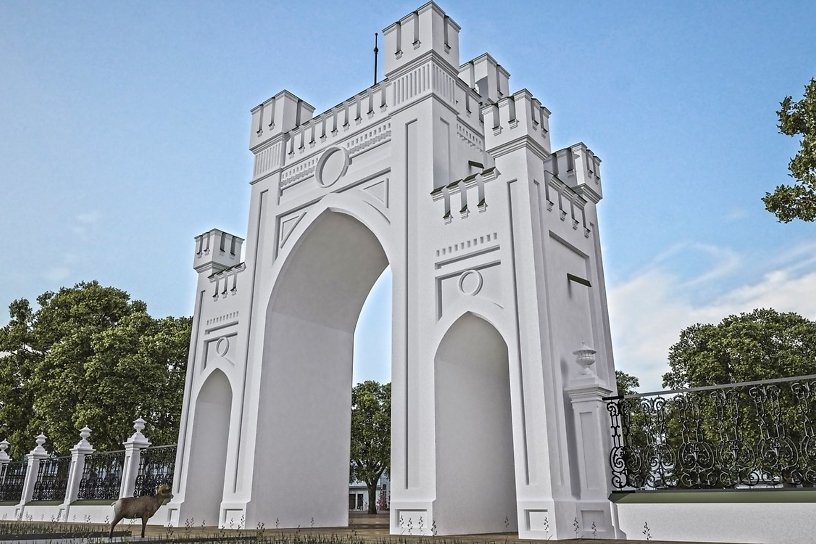 Главные ворота и мавританскую беседку восстановят в Бутинском дворце в Нерчинске
