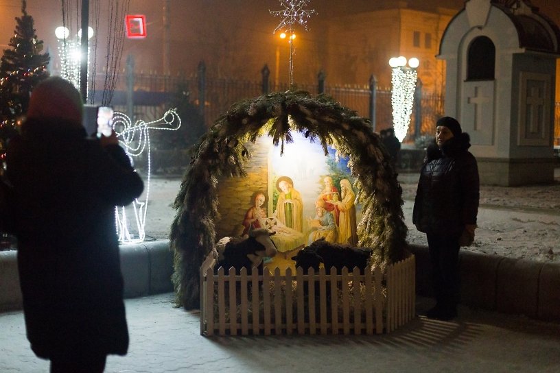 Общественный транспорт в Чите развезёт верующих из собора в Рождественскую ночь