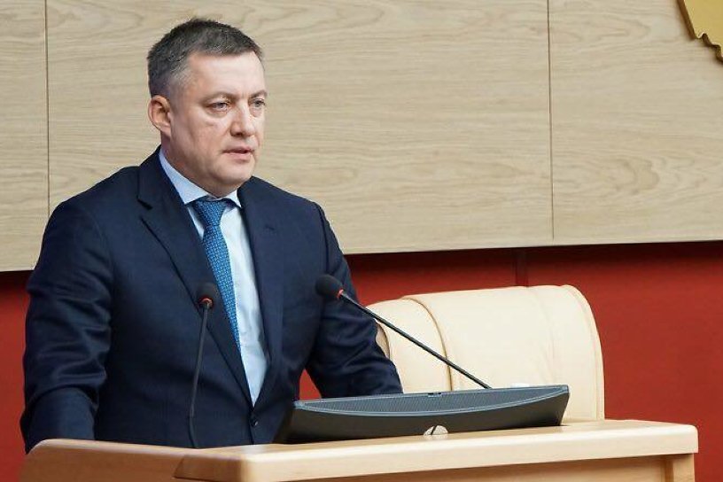 Доходы главы Приангарья Кобзева за год уменьшились на 28,7% — до 7,7 млн рублей