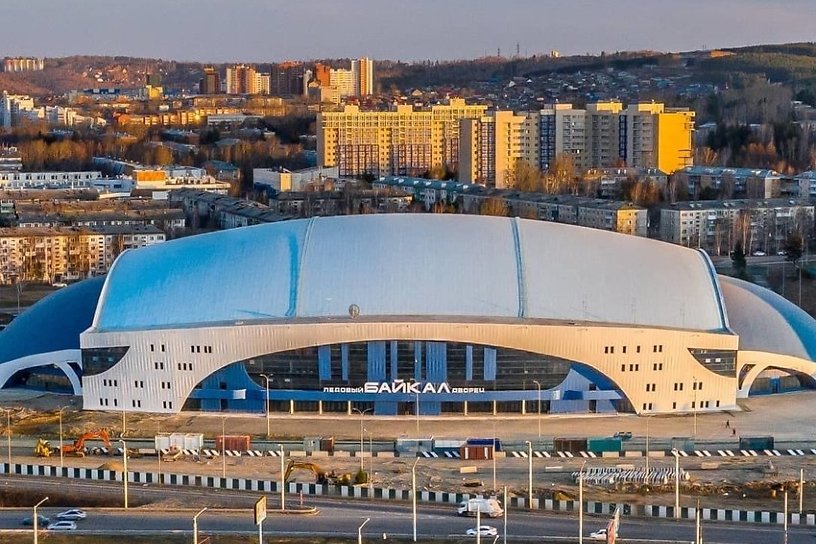 Первые соревнование в новом ледовом дворце в Иркутске запланированы на сентябрь