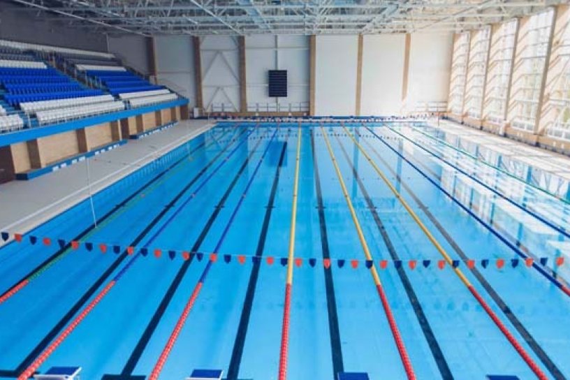 Соревнования по плаванию впервые за 69 лет провели в Борзе в недавно открывшемся бассейне