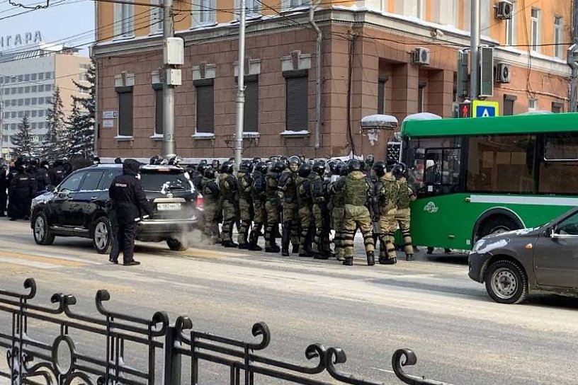 Мэрия Иркутска предоставила 10 автобусов под автозаки на акцию 31 января