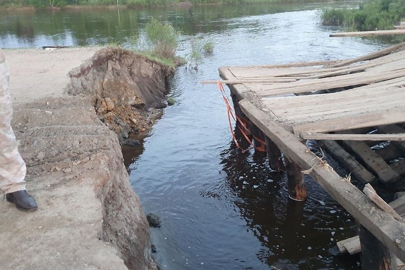 Гурулёв поручил восстановить мост из Новопавловки в Петровск-Забайкальском до 20 июля
